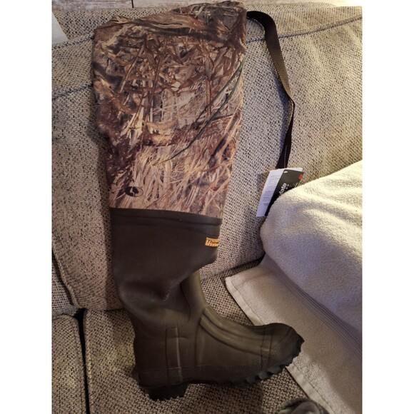 Hodgman Wadewell 2-Ply Chest Waders‎ Camouflaged Size 5 Duck Hunting Fishing - Picture 1 of 8